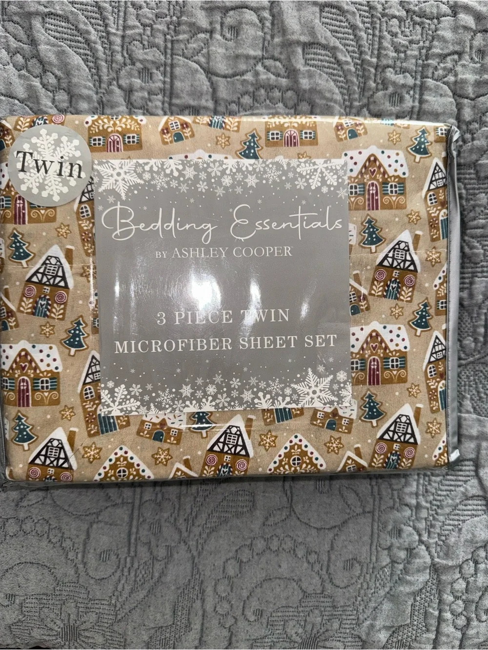 New Ashley Cooper Bedding Essentials 3-Piece Twin Microfiber Sheet Set